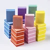 10 pcs Random Colors 100/180 UV Gel Polish Remover Manicure Tools Mini Sponge Nail Buffer Sanding Blocks