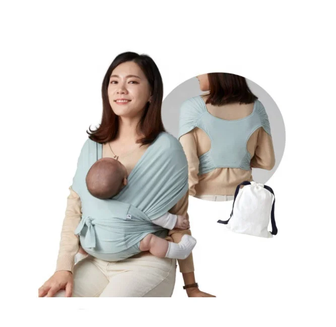 

Hands Free Baby Sling Carrier Infant Lightweight Breathable Softness Muliti Color Baby Wrap Carrier