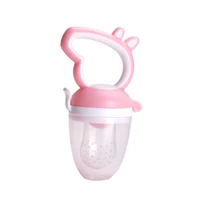 

Cute Design FDA Approved Food Grade Silicone Baby Fresh Food Fruit Feeder