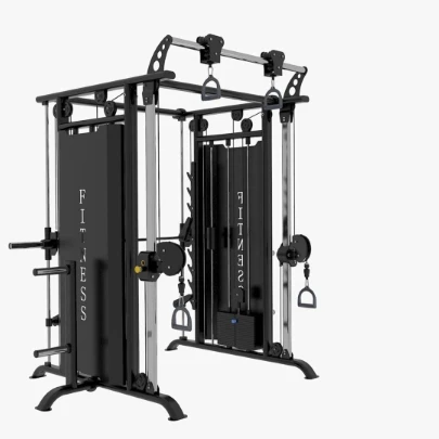 

Multi Functional trainer with smith trainer, Silver /balck/ brown