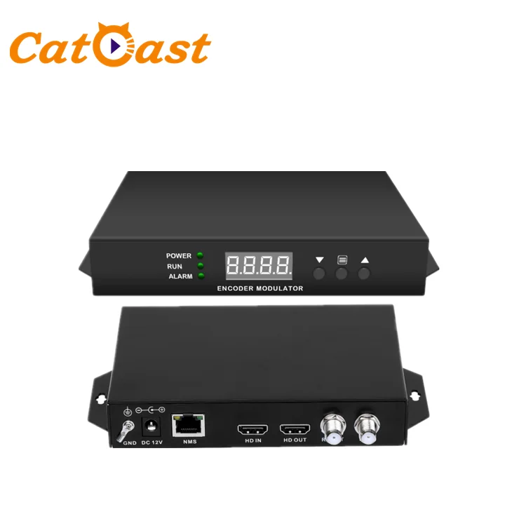 

MPEG2 HD to RF ATSC DVB-C Modulation 1080p ATSC Modulator Mini Encoder Modulator