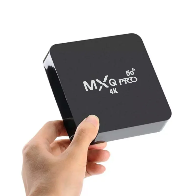 

2021 New Arrival Streaming Lowest price 1Gb Ram 8Gb Rom Wifi Smart HD Set Top Box TV Receiver Android TV Box MXQ Pro 4K 5G