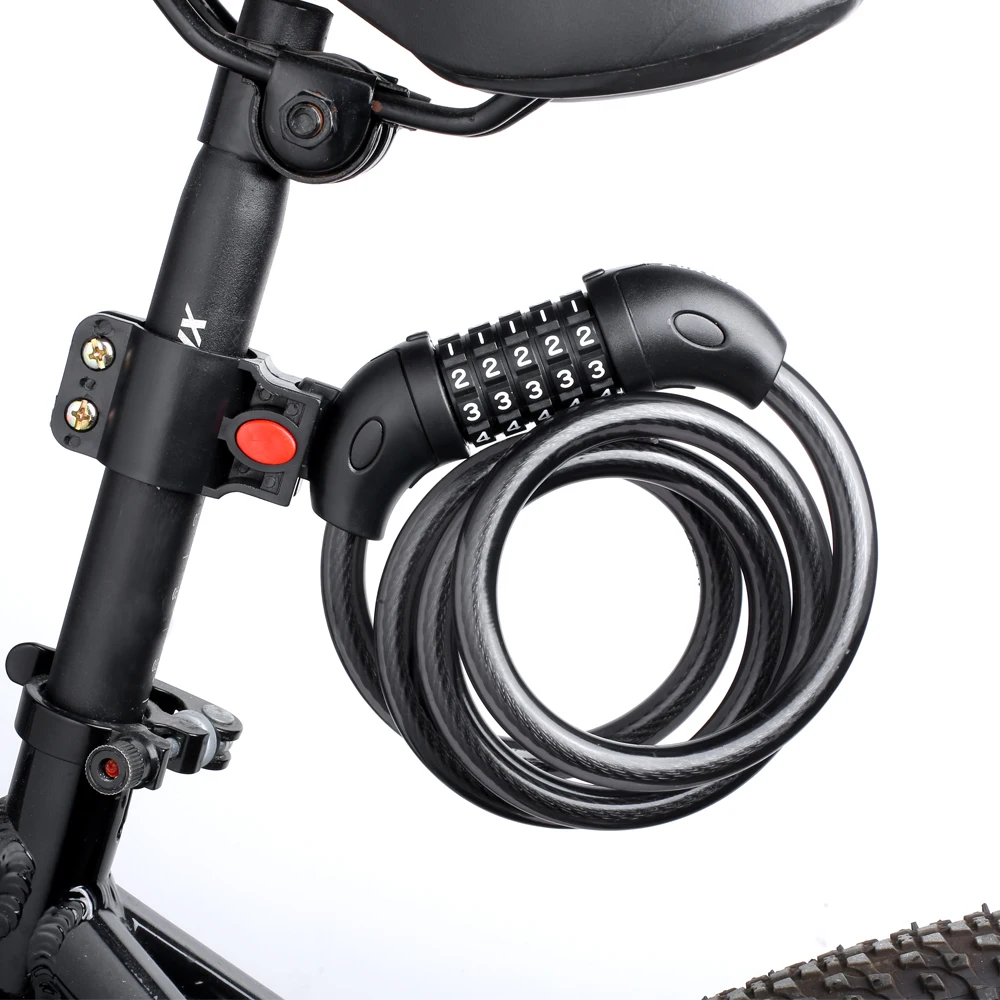 

Bicycle Anti-theft Password Lock Electric Bicycle Lock Mountain Bike Steel Cable Safety Lock Bicycle Riding Accessories