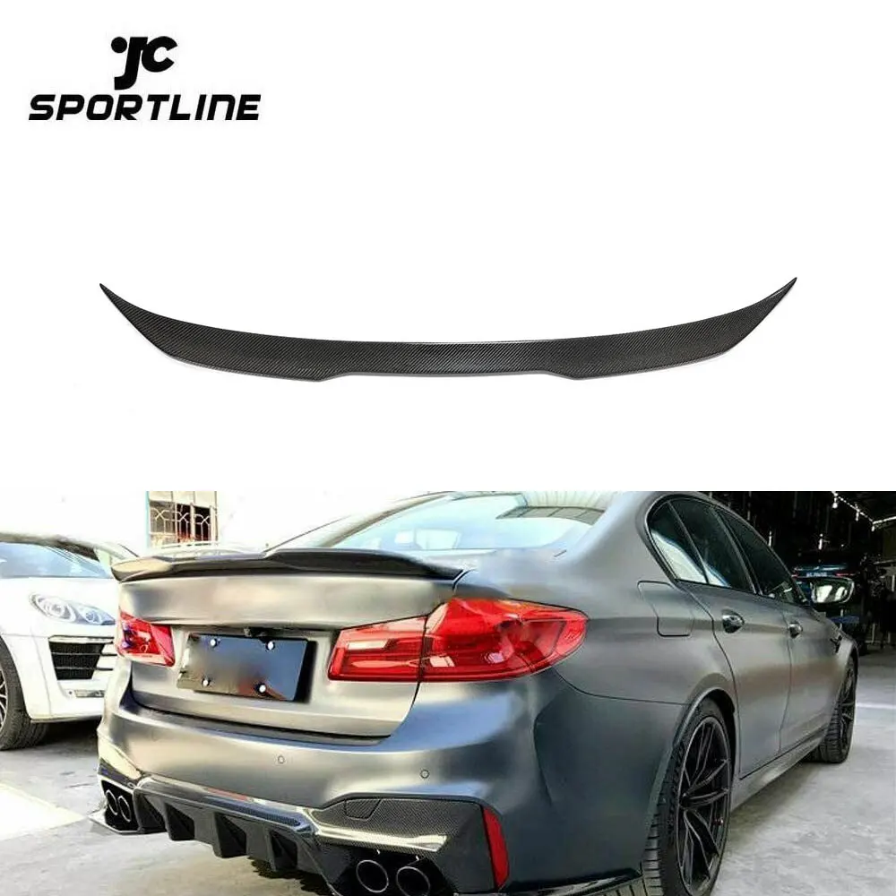 

JCSportline G30 M5 High Kick Spoiler for BMW 5 Series G30 530i 540i F90 M5 Sedan 4-Door 2017 2018 2019