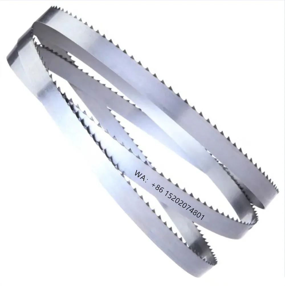 

Long Life Fast Durable Cutting Teeth Harden Frozen Bone Carbon Steel Meat Cutting Band Saw Blade