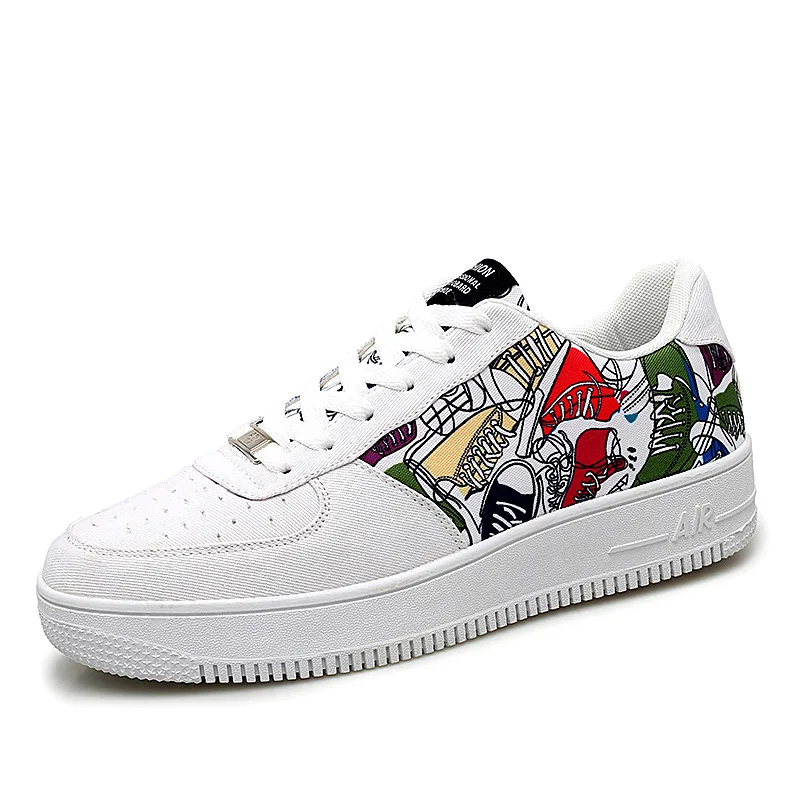 

New Selling Superior Quality Fancy Sneakers Lace-Up Canvas Board Shoes For Men Woman