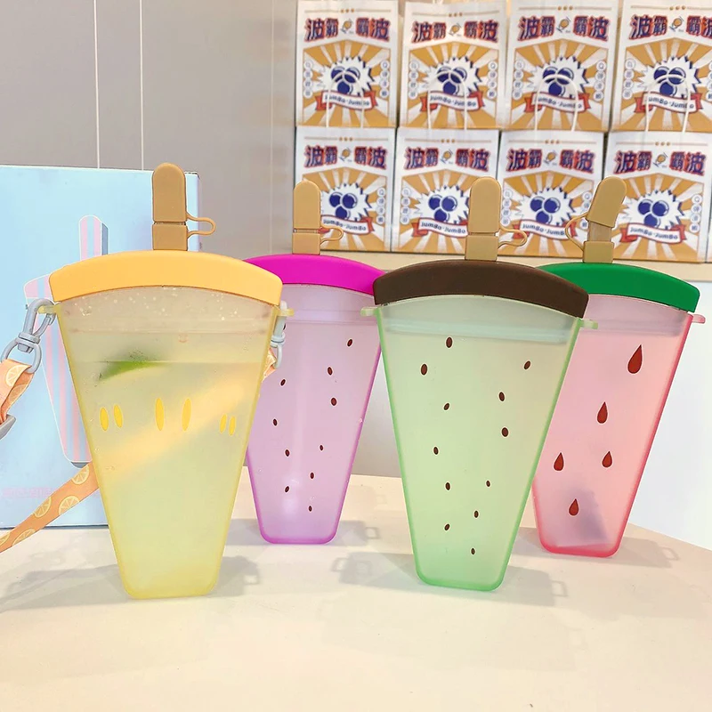 

Drink Purses Handbag Cup Popsicle Water Bottle Purse With Straw Women Crossbody Bag Super Cute Popsicles Drink Purse, As picture shown