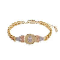 

74717 Xuping Jewelry Fashion religion virgin mary charm bracelet adjustable