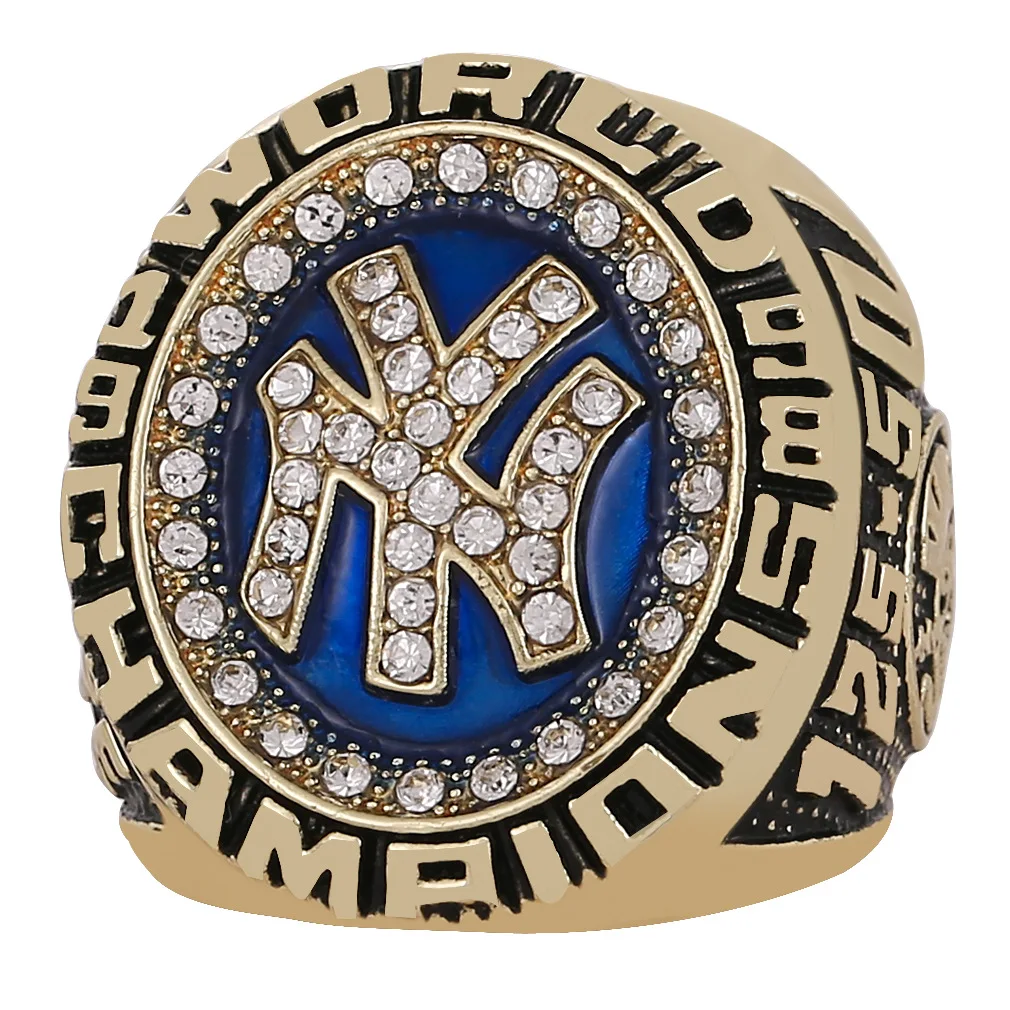 

Wholesale Newyorkyankee Championship Ring Europe And America Popular Memorial Nostalgic Classic Rings, Gold