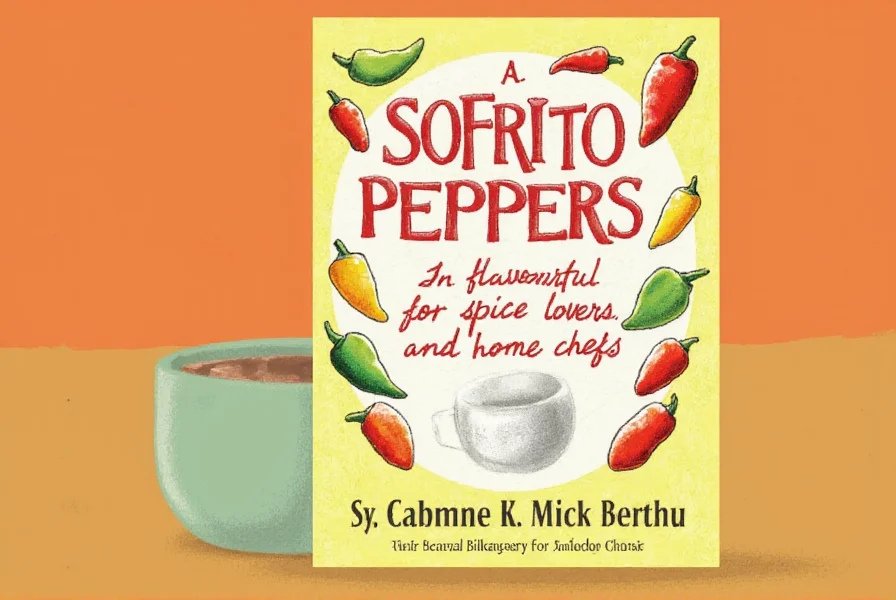 Sofrito peppers in a market
