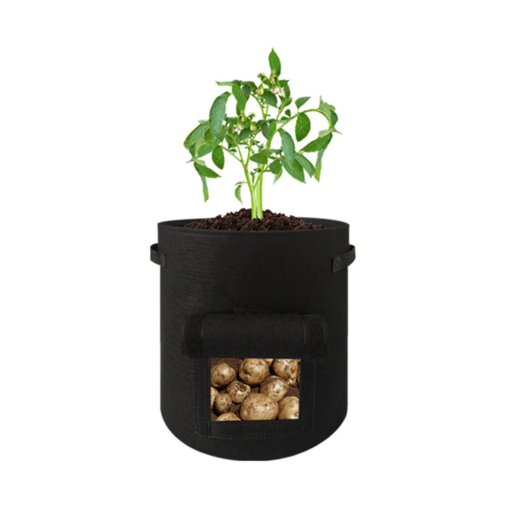 

Manufacturer potato planter bags grow bag for vegetables, Black green brown or cusotmize