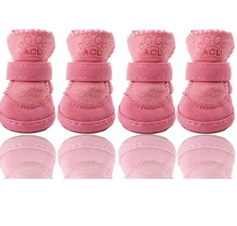 

Amazon Supplier Wholesale High Quality Winter Cute Antiskid Warm Snow Pet Dog Shoes