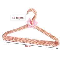 

Wholesale Hot Sale Clothes Hanger Non Slip Abs Bead Plastic Coat Hanger