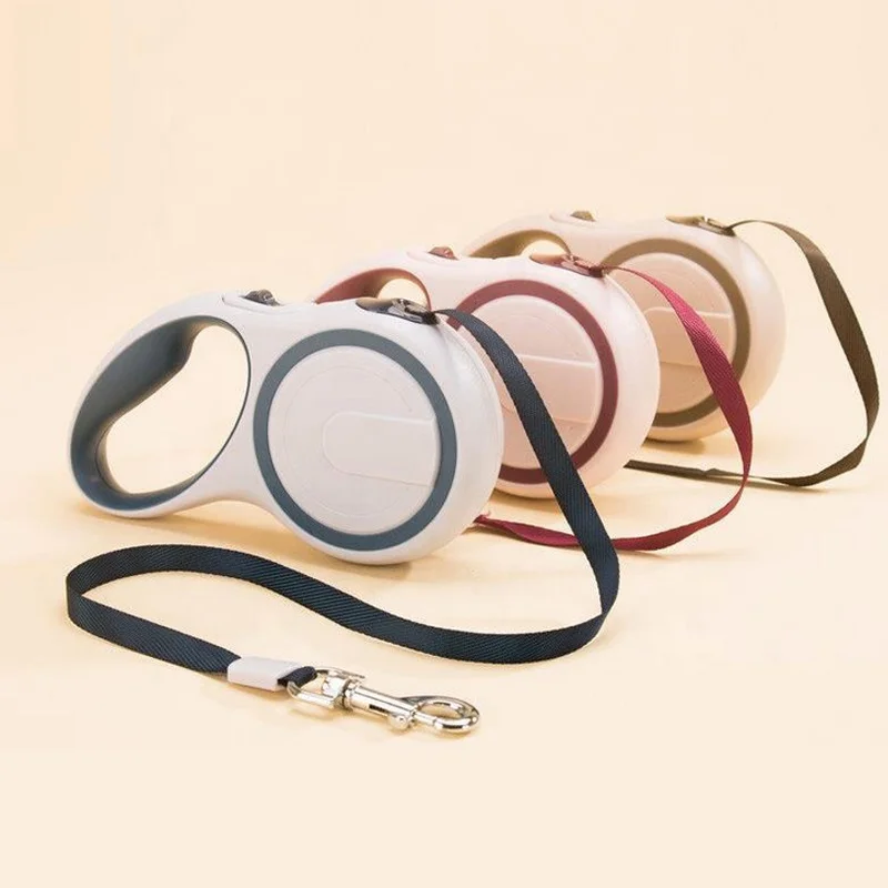 

Custom Pet Products 3m 5m 8m Luxury Adjustable Automatic Portable Led Retractable Dog Leash, Green, yellow, pink, etc, customized for pet supply