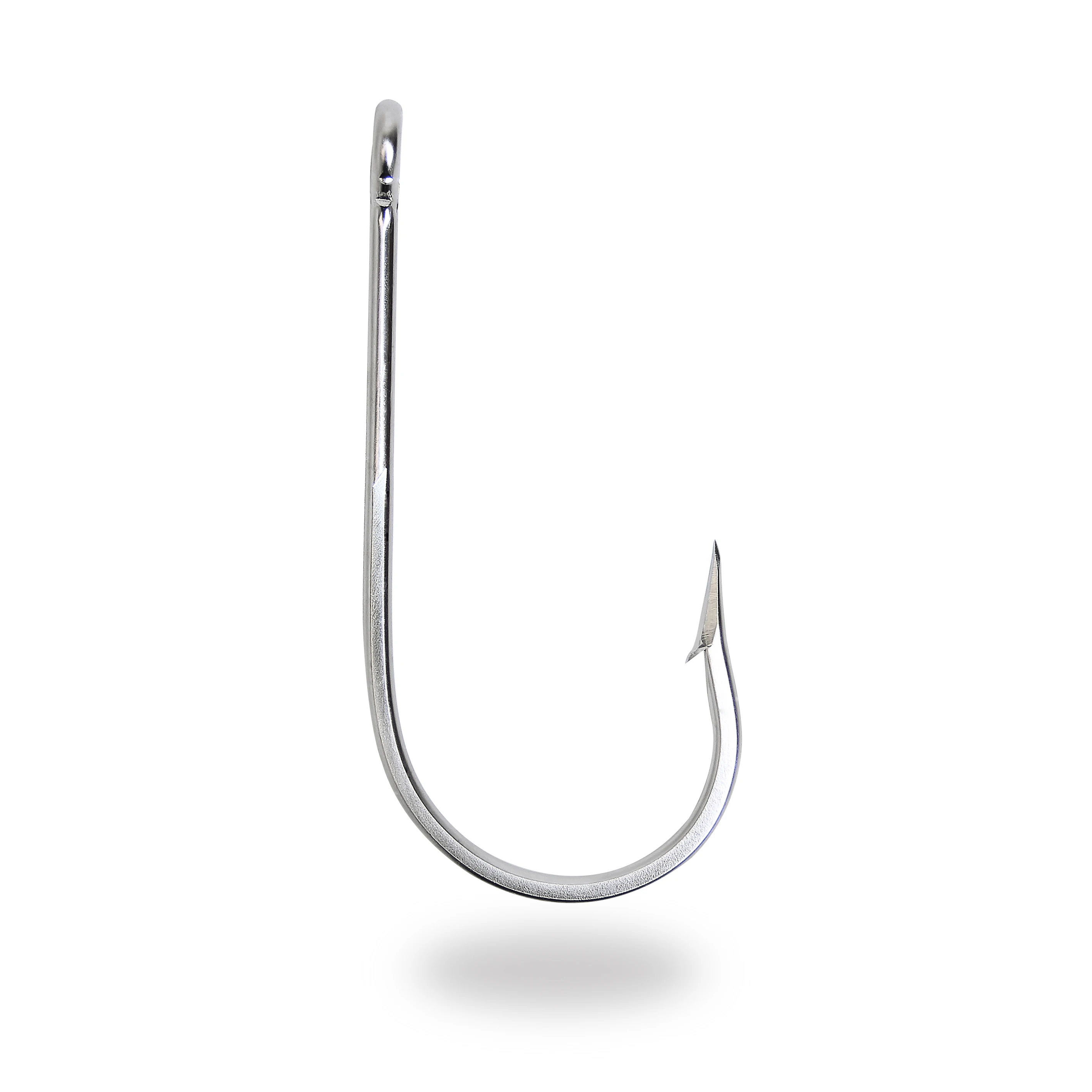 

Stainless Steel Saltwater Fishing Hook 34007 Long Shank Saltwater Hook, Silver