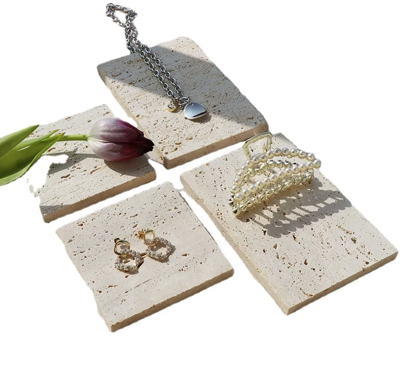 

Creative Design Natural Stone Product Display Rack Jewelry Accessories Product Photography Props