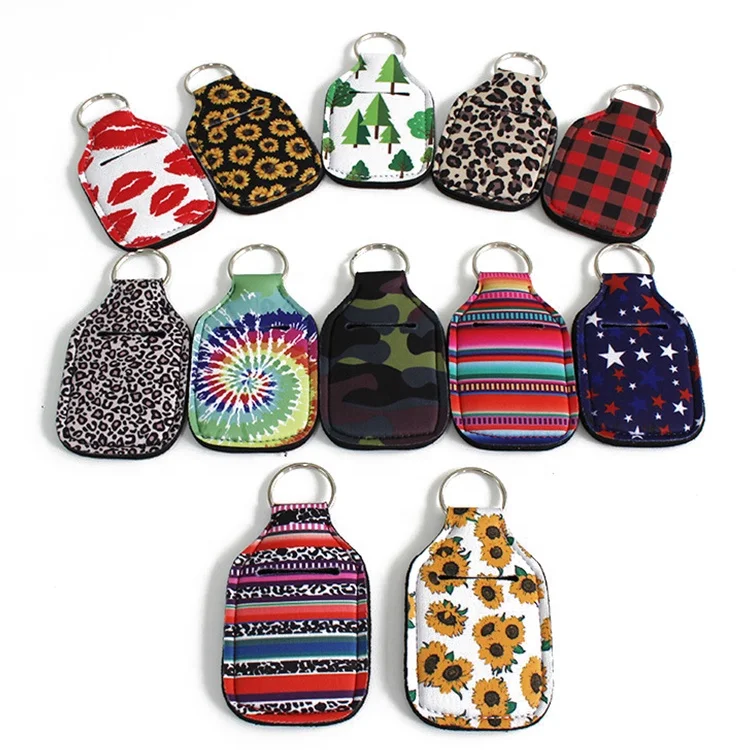 

2020 Fashion portable Waterproof Neoprene Mini Wallet Coin Purses Multi color printing Purse Wallet Bag, Have many colors for you to choose