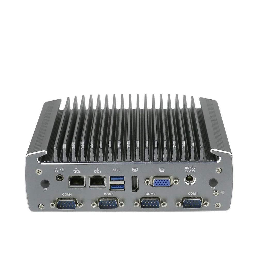 

High-Performance Industrial Computer I3 6100U Processor with 2 Ethernet 6COM Fanless Industrial Embedded Computer pc