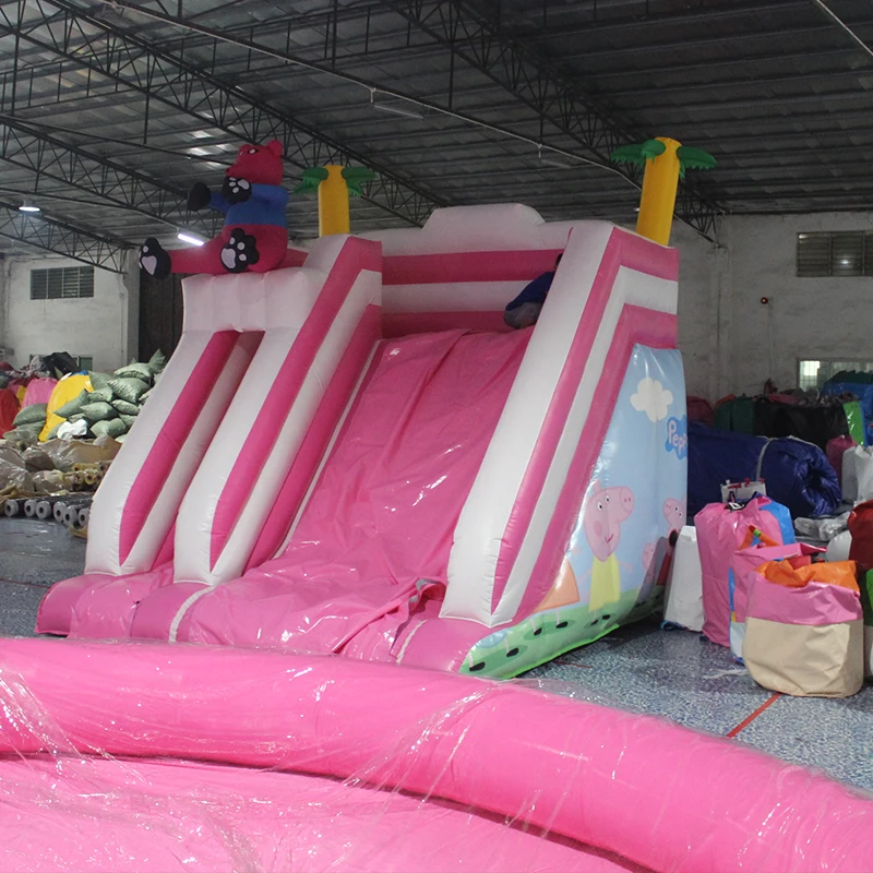 

cheap inflatable water slide for adult bouncy inflatable water slides for kids the hulk inflatable water slide for pool, Customized color
