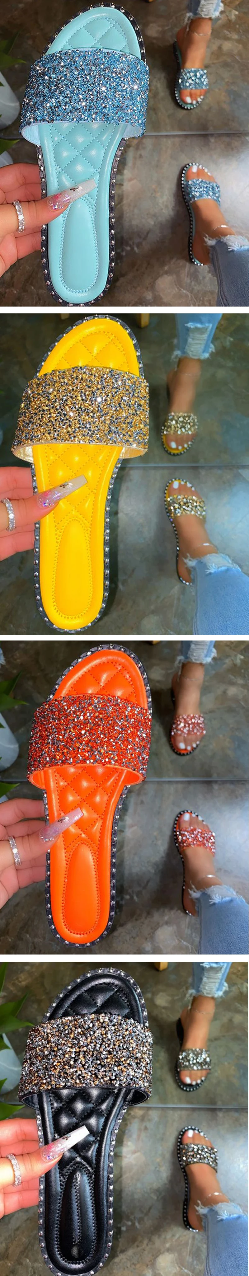 Designer jelly orange decor sandals for ladies