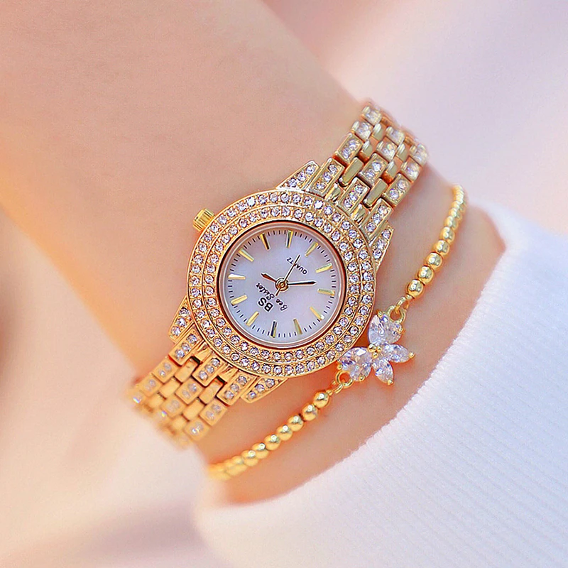 

2019 New Women Watches Brands Luxury Diamond Elegant Dress Watches Fancy Ladies Wristwatches (SK662), As picture