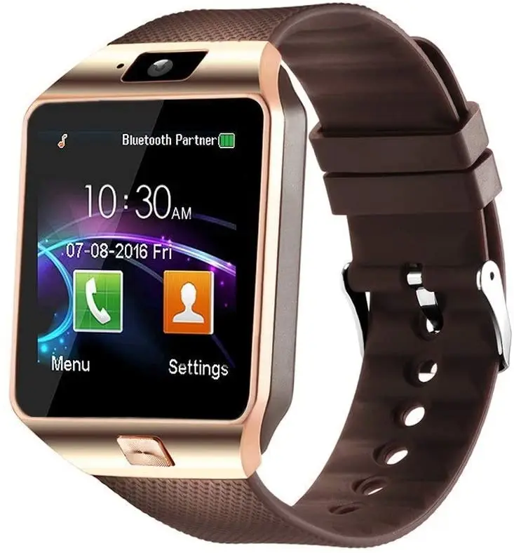 

Amazon Hot Sell Smart Watch Sport Bracelet Camera SIM TF reloj inteligentes DZ09 smart watch For smart Mobile Phone model DZ09