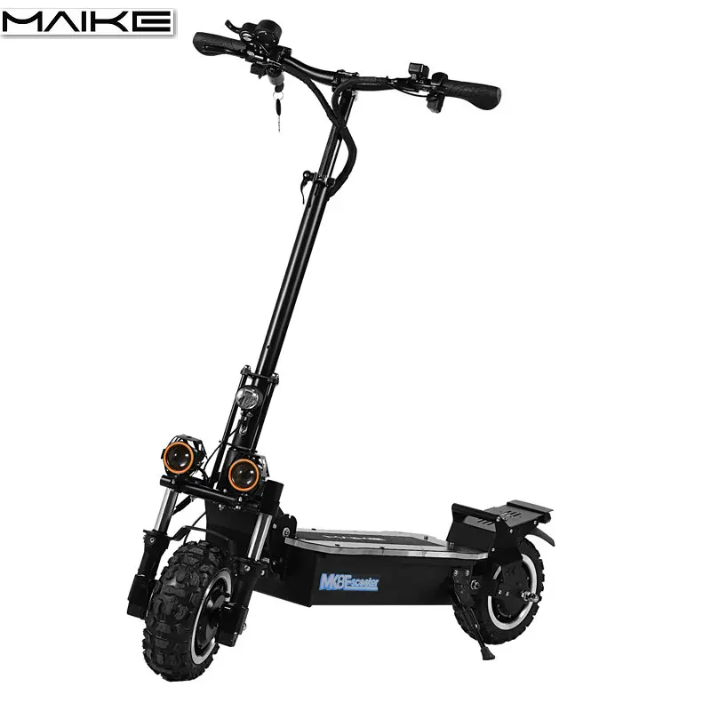 

Amazon Hot Selling maike mk8 trotinette electrique scoote 11 inch wide wheel e scooter for adults 5000w electric scooter