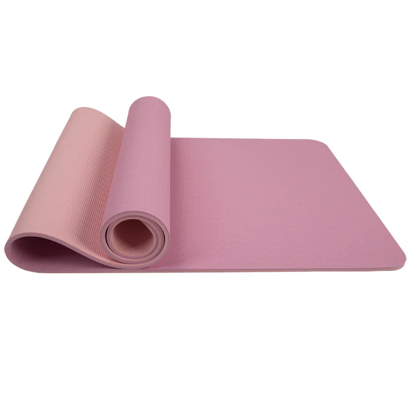 

Anti Slip Gymnastics Thick Foam Yoga Mat Positioning Line, Black/purple/pink/rose/green/blue