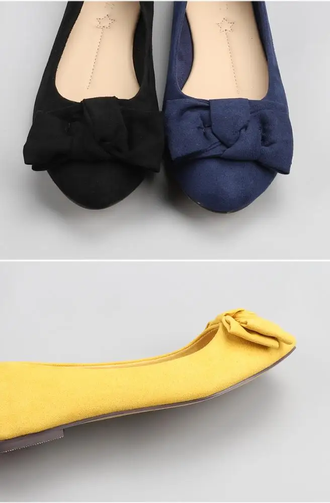 
Ladies fashion wholesale flat ballet pumps dress shoes for women 