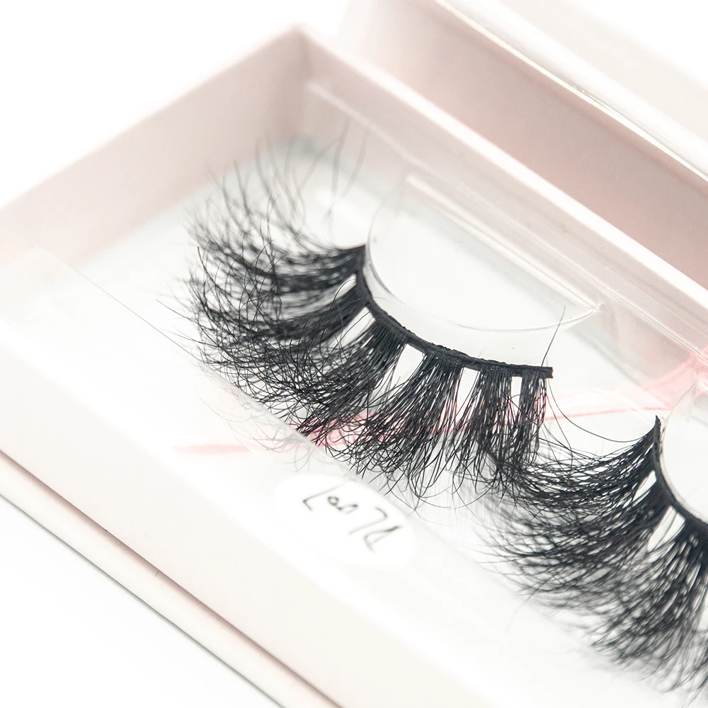 

Factory wholesale price thick 25mm siberian mink eyelashes
