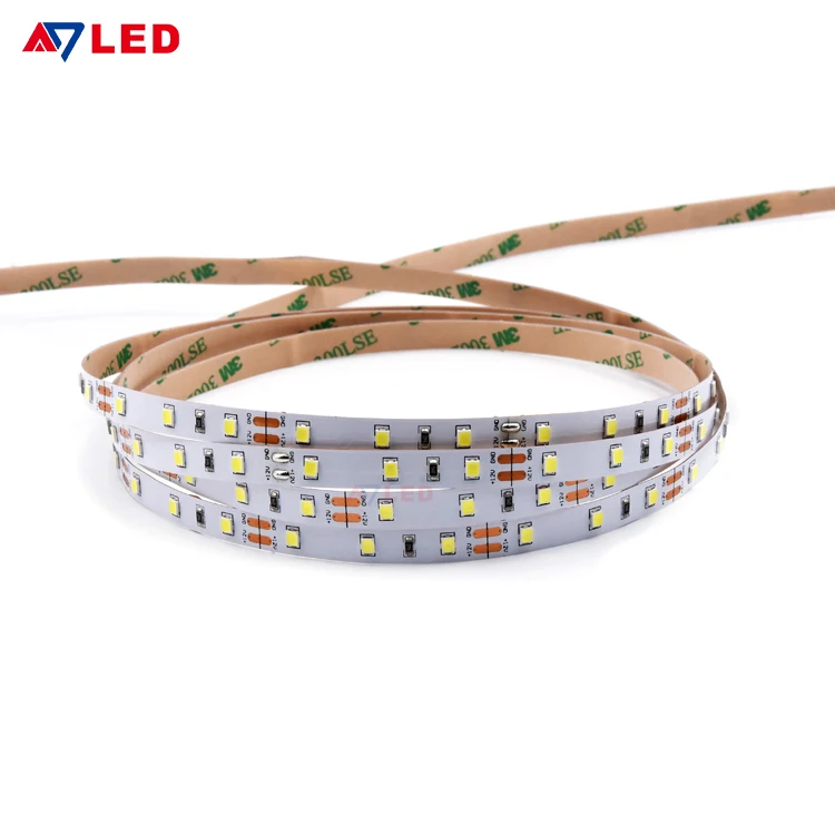 China led tape light 12 24 volts 12 watts 60 led/m smd 2835 led strip