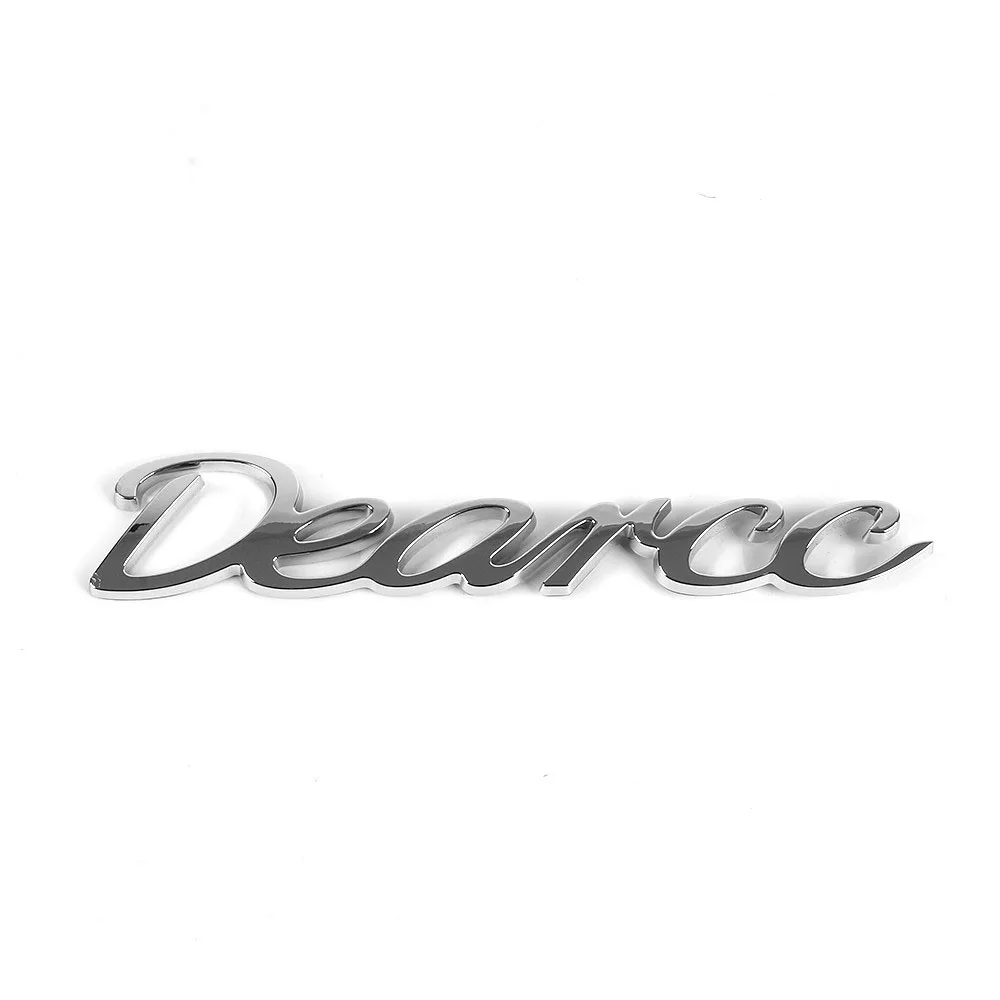 Make Your Own Custom Made Chrome Abs Plastic Car Emblem 3d Logo Car