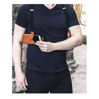 

YY Anti-Theft Hidden cell Phone Shoulder Holster Leather Pockets Wallet and Suspender