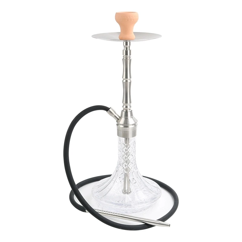 

Wholesale adalya chicha flavour Large khalil mamoon hookah stainless steel shisha glass hookah hookah glass, Mixed color