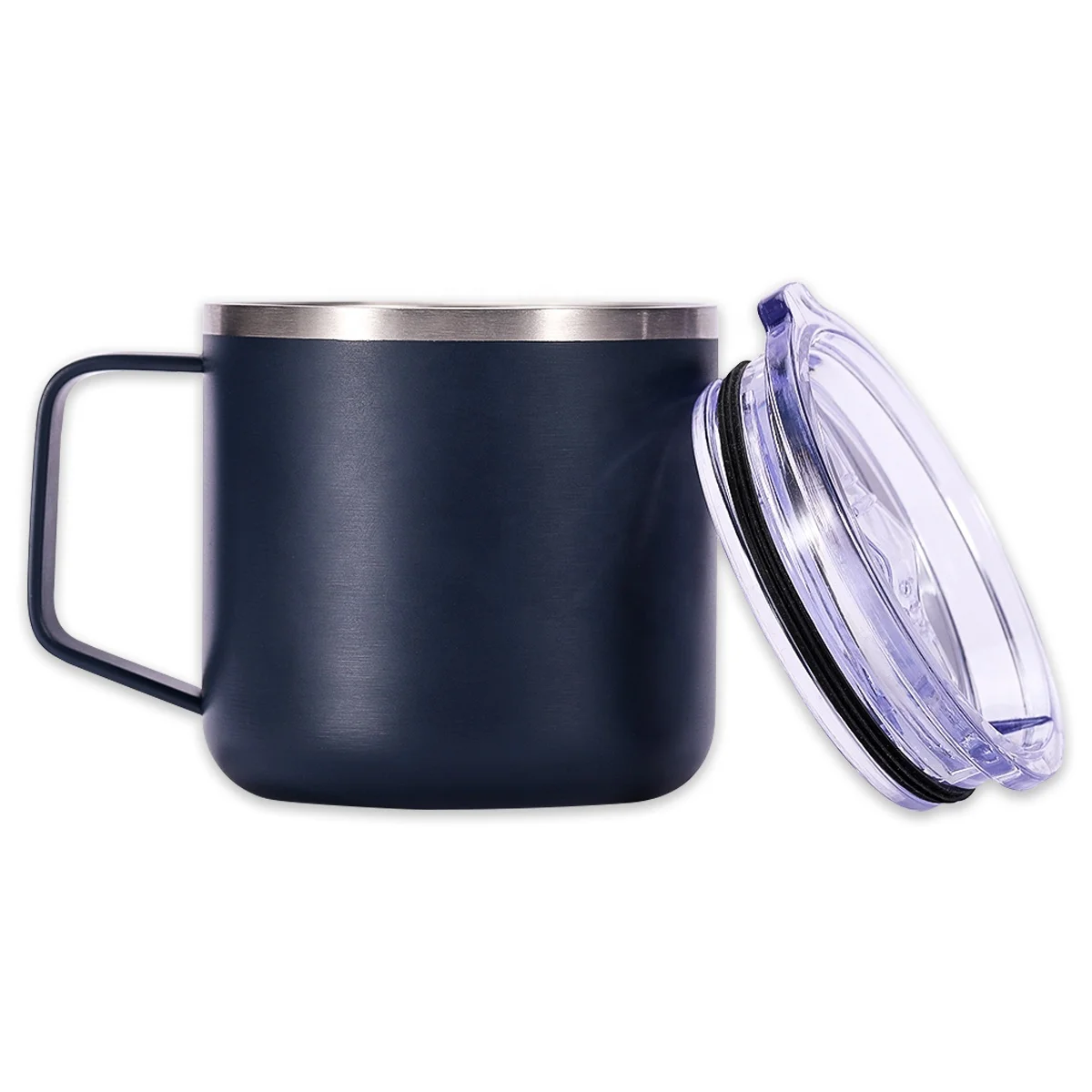 

Newest Stainless Steel Coffee Cup Double Wall Coffee Mug Insulated Tumbler Cup with Handle, Customized colors acceptable