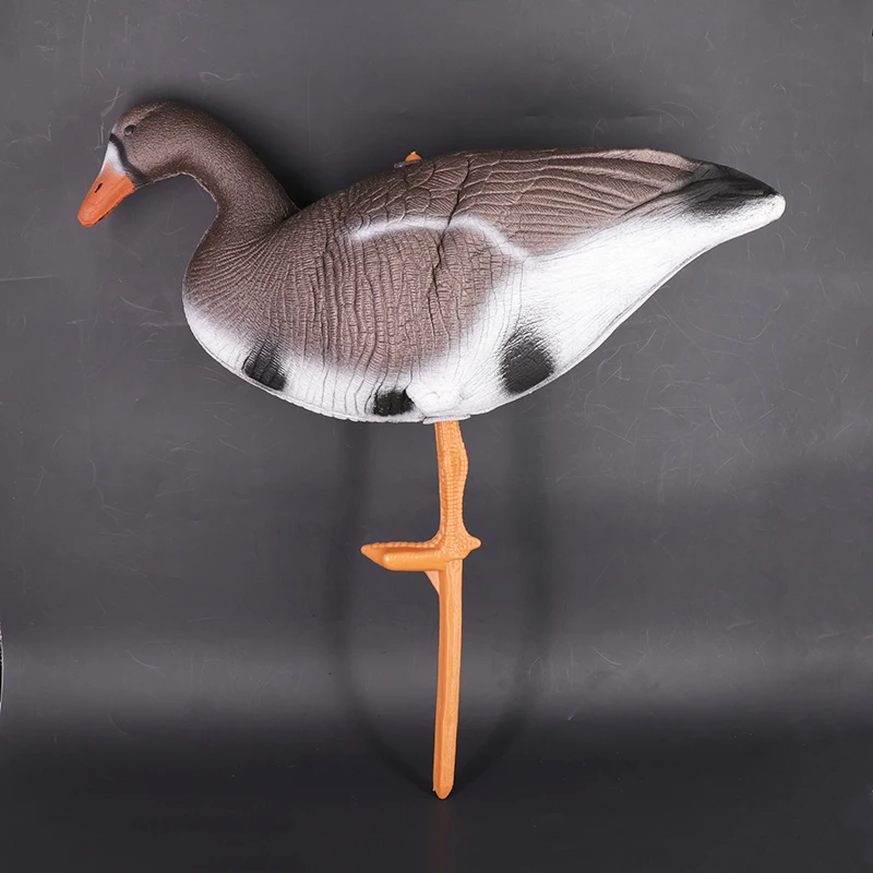 Xpe Foam Goose Decoy Standing Feeding Resting Garden Decoration 3d