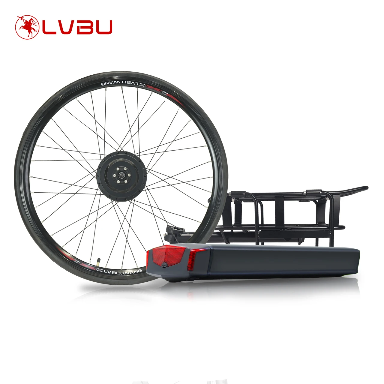 

Super Design 20 inch ebike conversion kit with battery BLDC brushless hub motor included for adult bike front/rear wheel