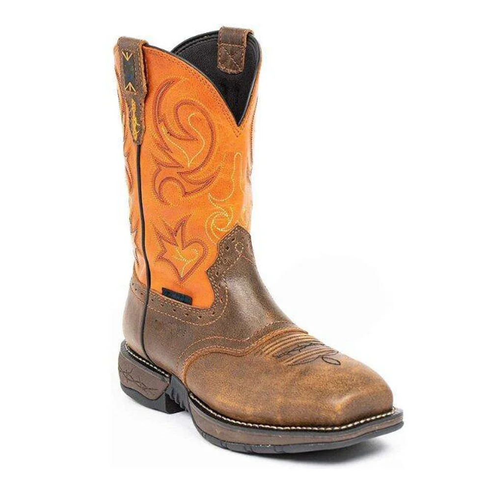 

Men's Vintage Knight Safety Square Toe Boots