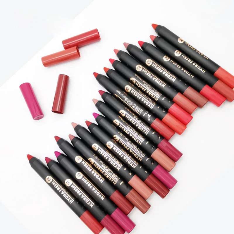 

New Product Of Europe and America Hot Selling Long Lasting Velvet Matte Lipstick Pen For Make Up