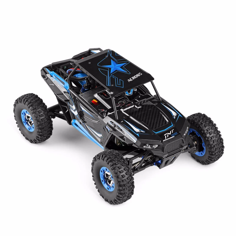 

Hot New 50km/h WLtoys 12428-B RC Truck Flexible And Safe 1/12 2.4G 4WD Electric Off-Road High Speed Car Toy With LED Light