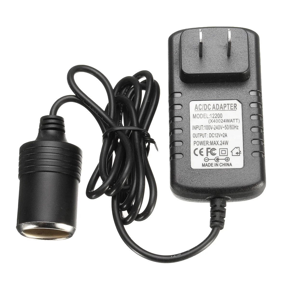 110 volt to cigarette lighter adapter