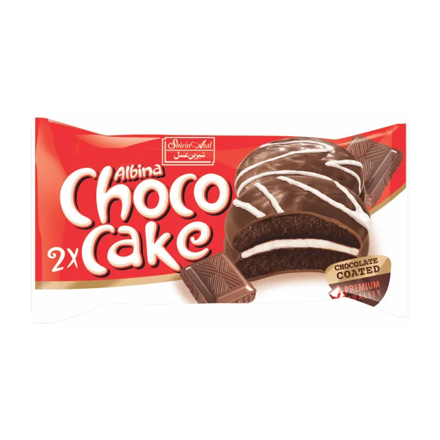 
Albina Choco Cake - Cake With Marshmallow Coated By Chocolate 