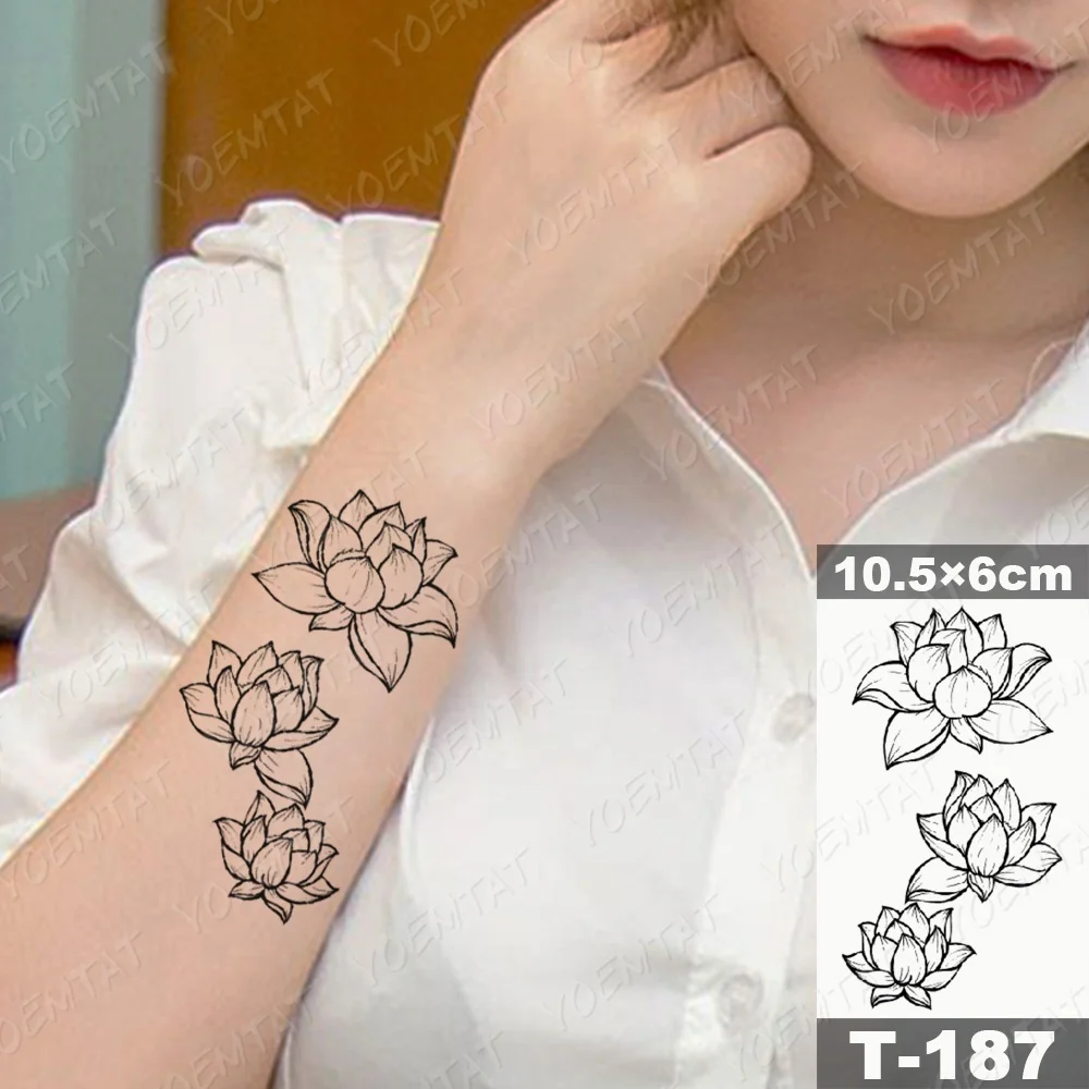 

Hot Deals Cute Arm Adult Kids Tatto Water Transfer Temporary Tattoo Sticker, Cmyk