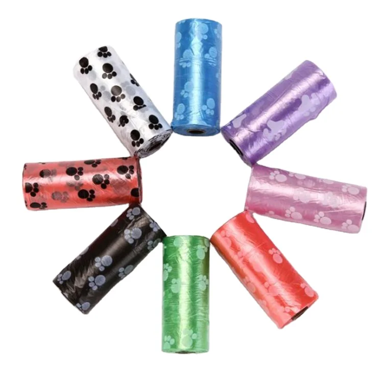 

Hot Sale Garbage Bag Dog Waste Bags Non Toxic Poop Bags Thick and Leak-Proof Fits Standard Poop Dispenser Pet product Ningbo, Customized color