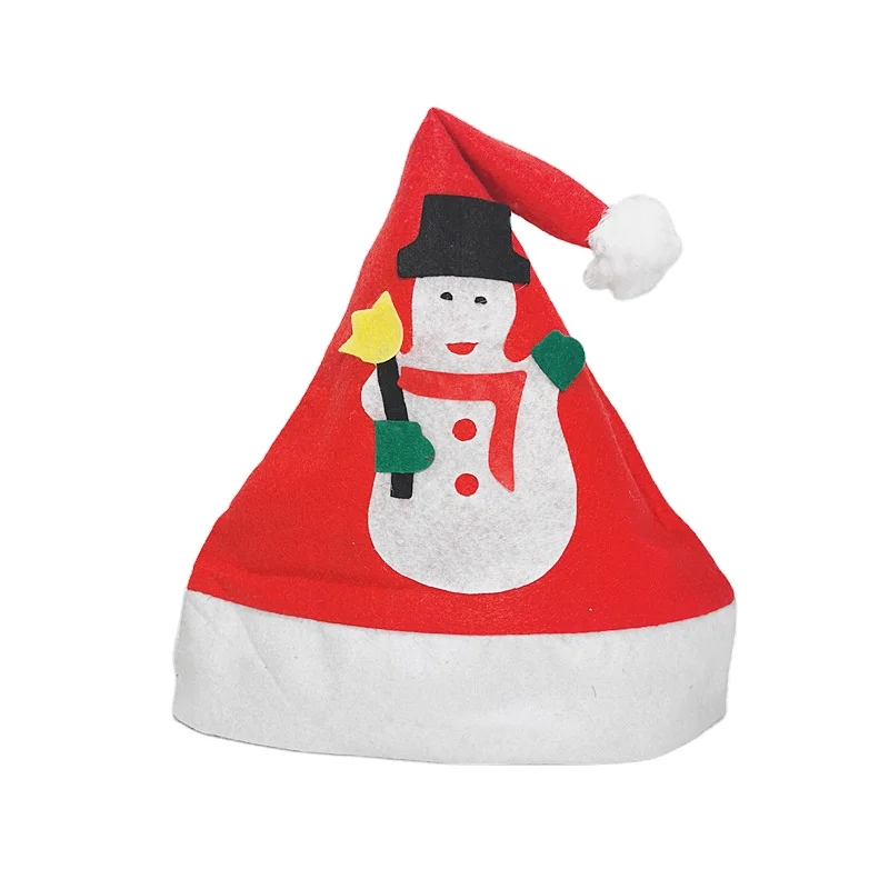 

free shipping Plush Christmas hats Christmas Holiday Xmas hat for Christmas Hat Dropshipping