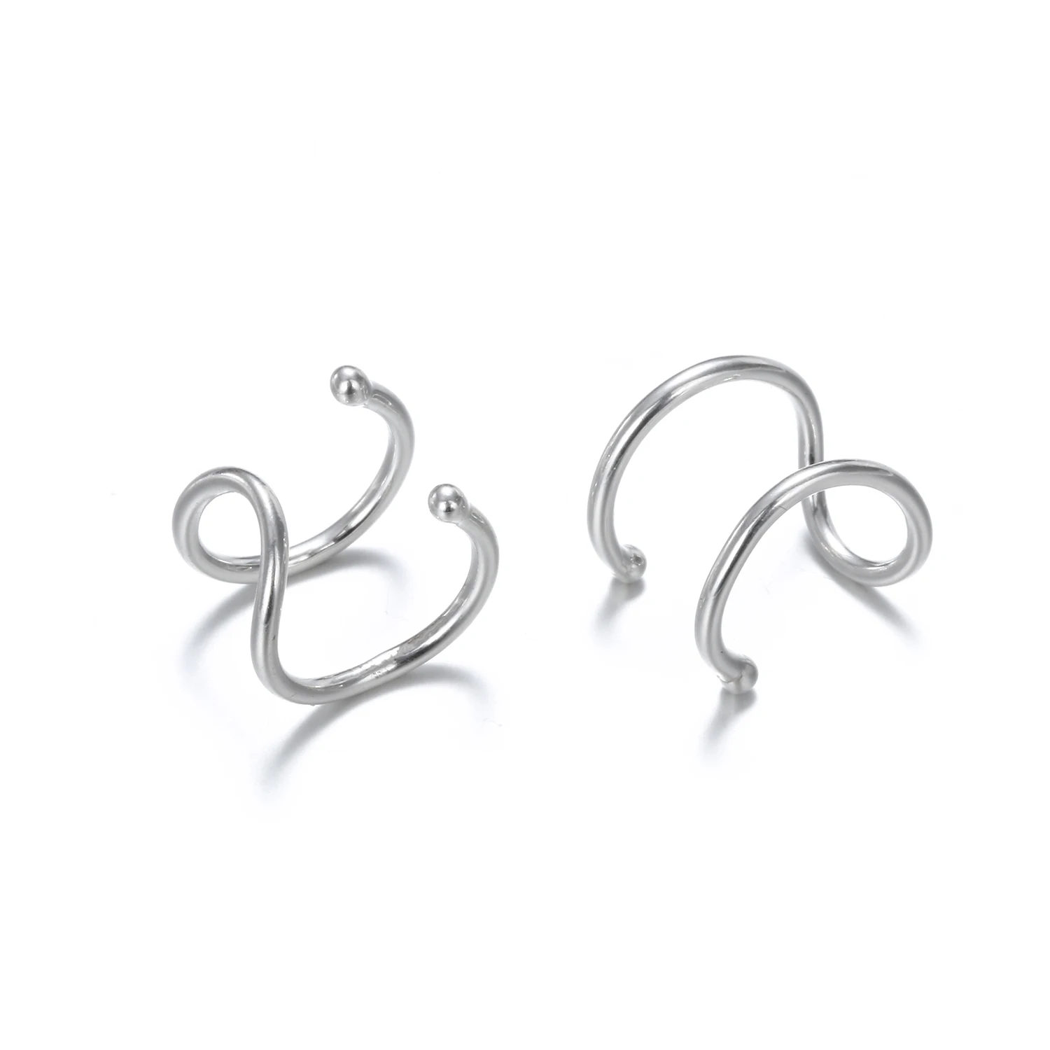 

High Quality Wholesale Earrings Set Accessories Women Stainless Steel Fancy Stud, Silver / gold