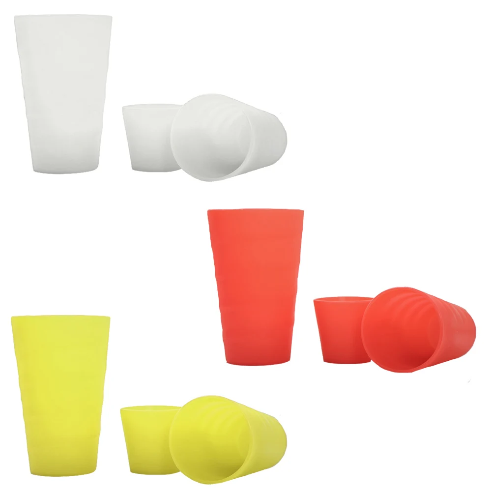 

Factory Wholesale silicone Outdoor Pint Glass Set, Silicone Beer Glasses Unbreakable Silicone Cups Drinkware For Travel Picnic, Pantone color silicone cup