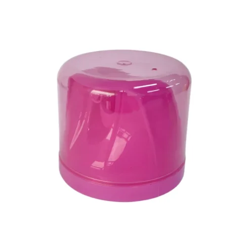 Custom 65mm Dual-Layer Non-Spill Aerosol Over-cap for Air Freshener Spray Cans Chemical Industrial Use Plastic Spray Caps