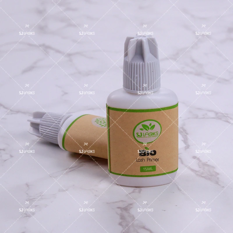 

eco eyelash primer private label 3D mink lash lashes extension glue primer