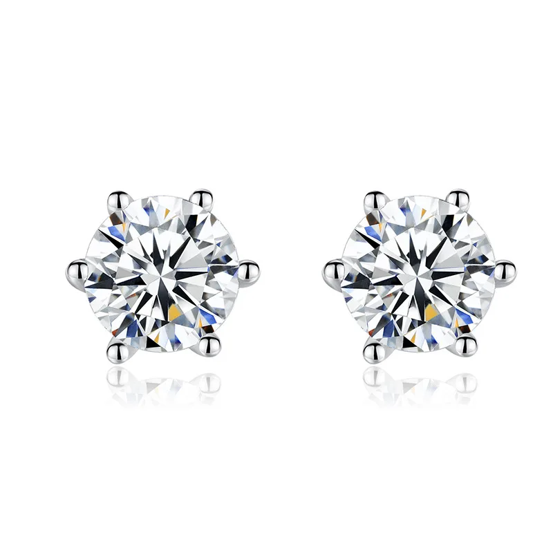 

Jewelry Gift Sterling Silver 925 Jewellery Zirconia Earrings Wedding Fine Jewelry Women 2022